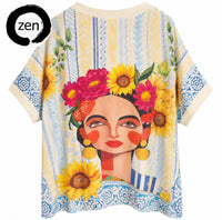 Thumbnail for Blusa art pop