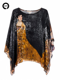 Thumbnail for Casacca Bea in seta e viscosa edizione esclusiva Gustav klimt