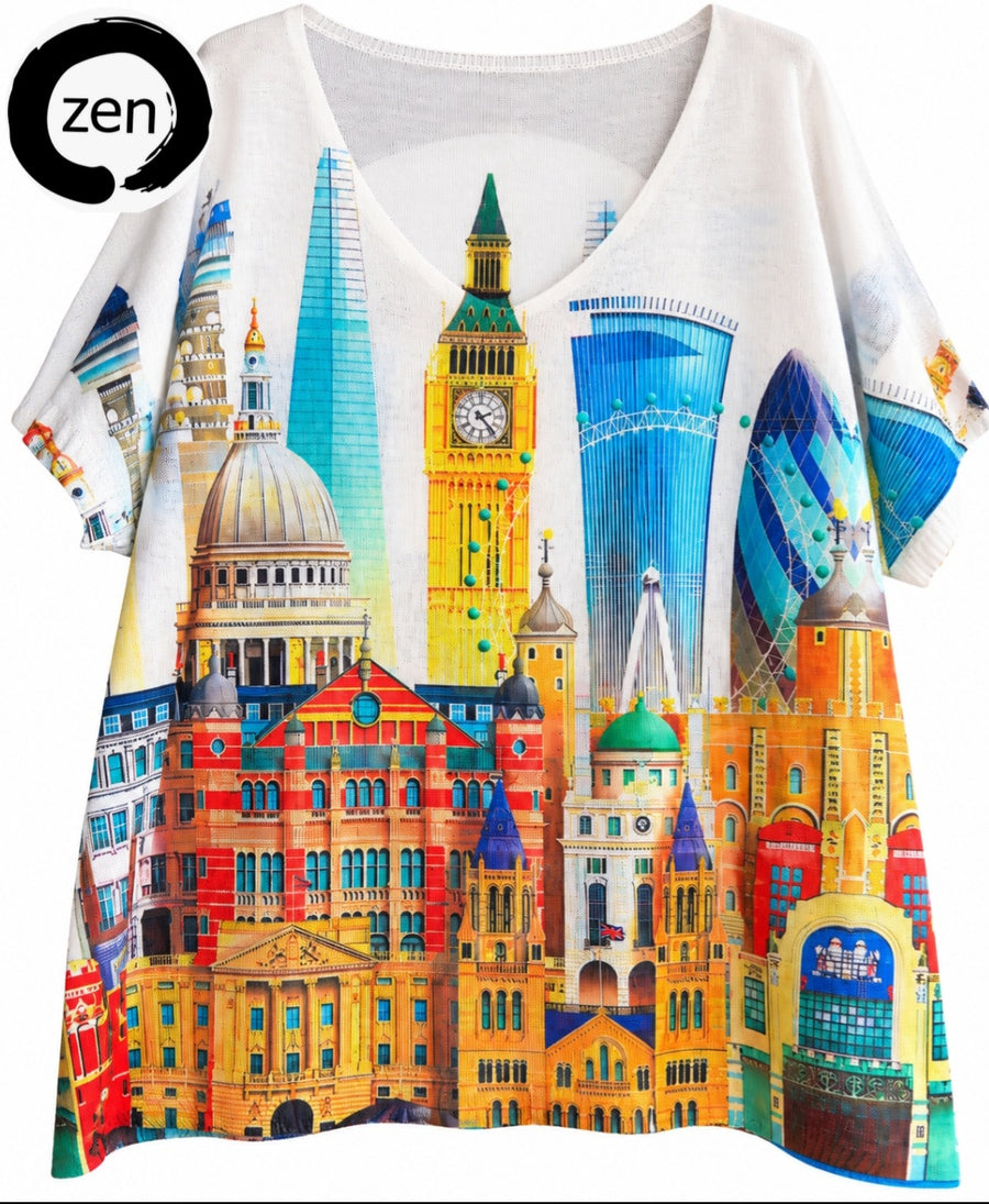 Blusa art pop