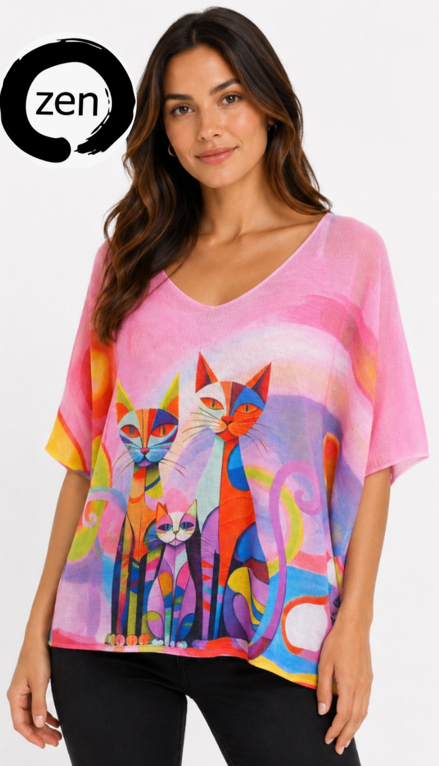 Blusa art pop