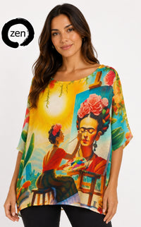 Thumbnail for Blusa art pop