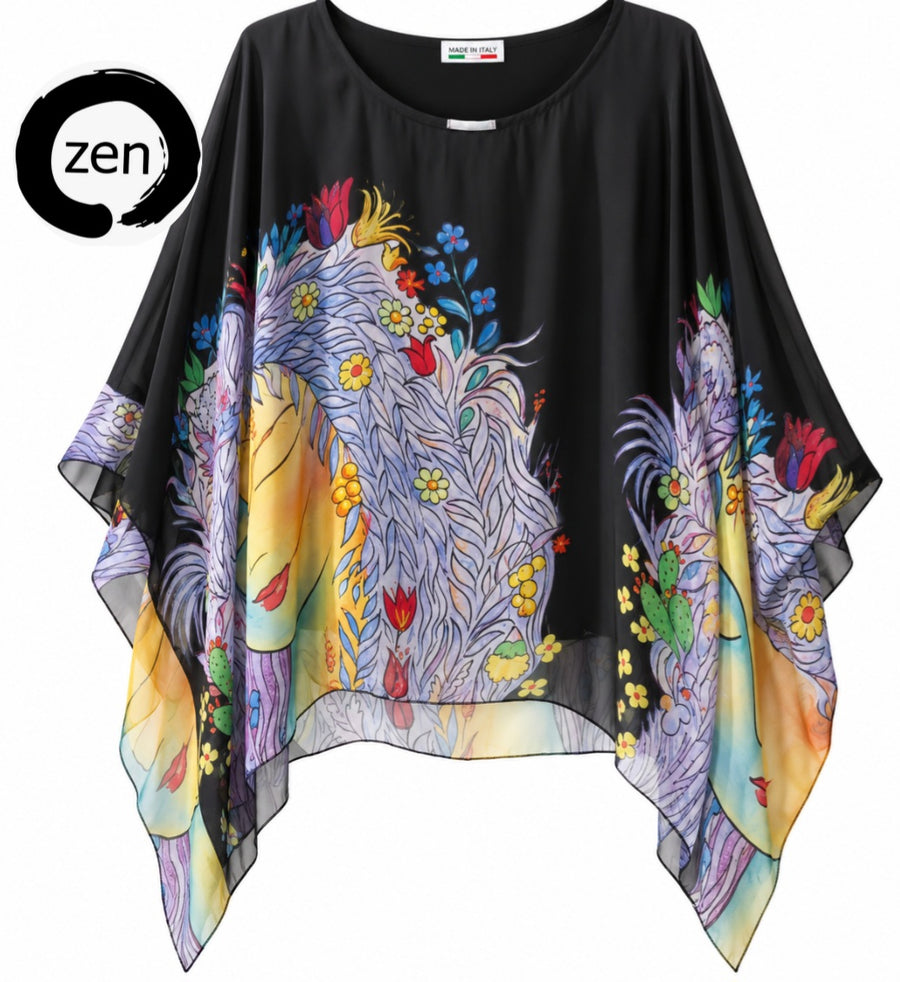 Casacca in seta Bea edizione esclusiva Zen outlet