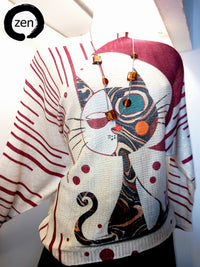 Thumbnail for Blusa art pop