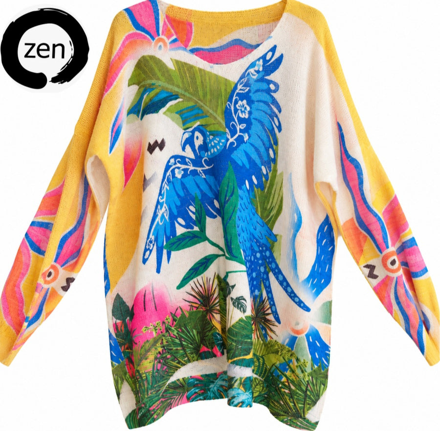 Blusa art pop
