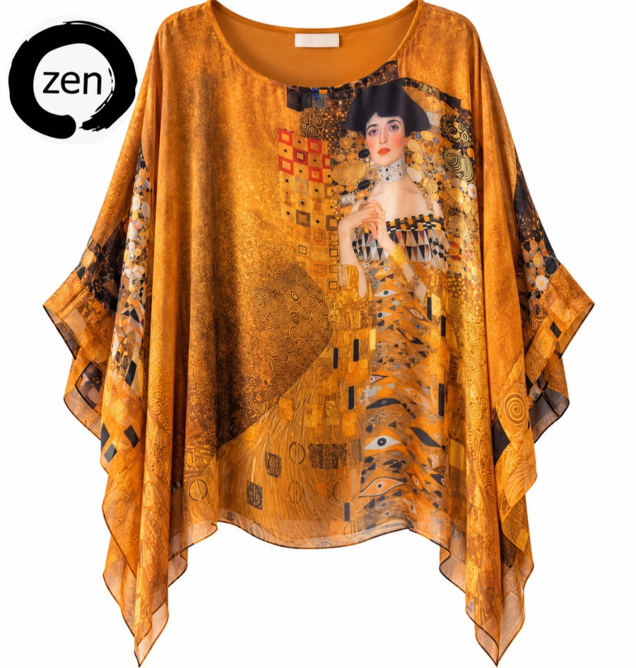 Casacca in seta Bea.edizione esclusiva Gustav Klimt.