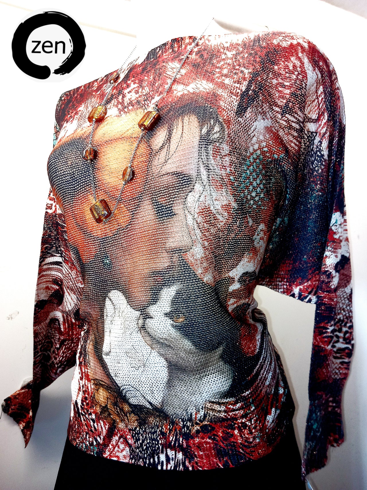 Blusa art pop