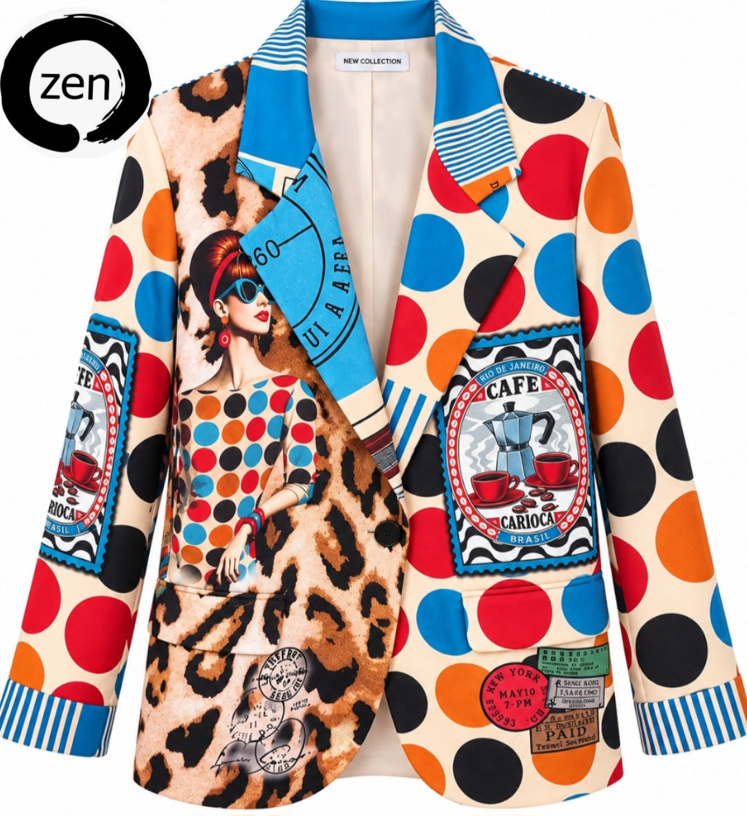 Giacca pop art