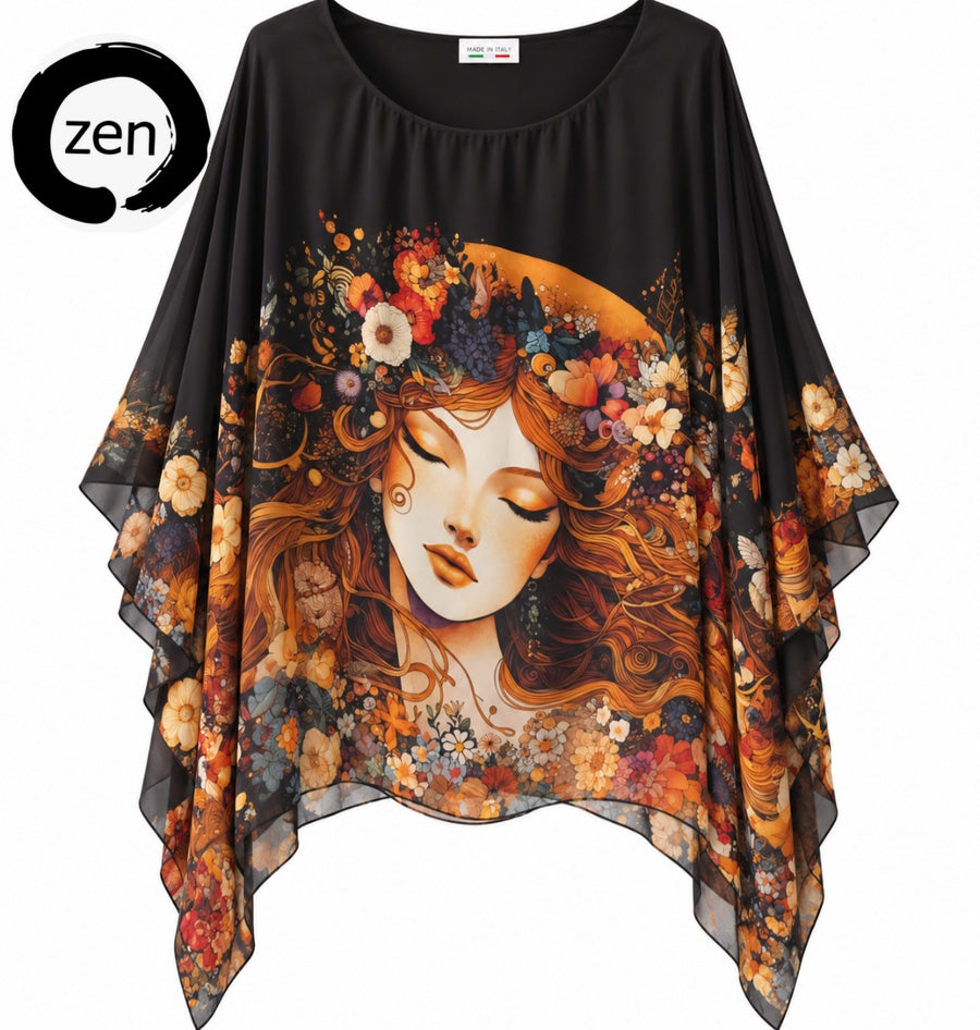 Casacca in seta Bea edizione esclusiva Zen outlet