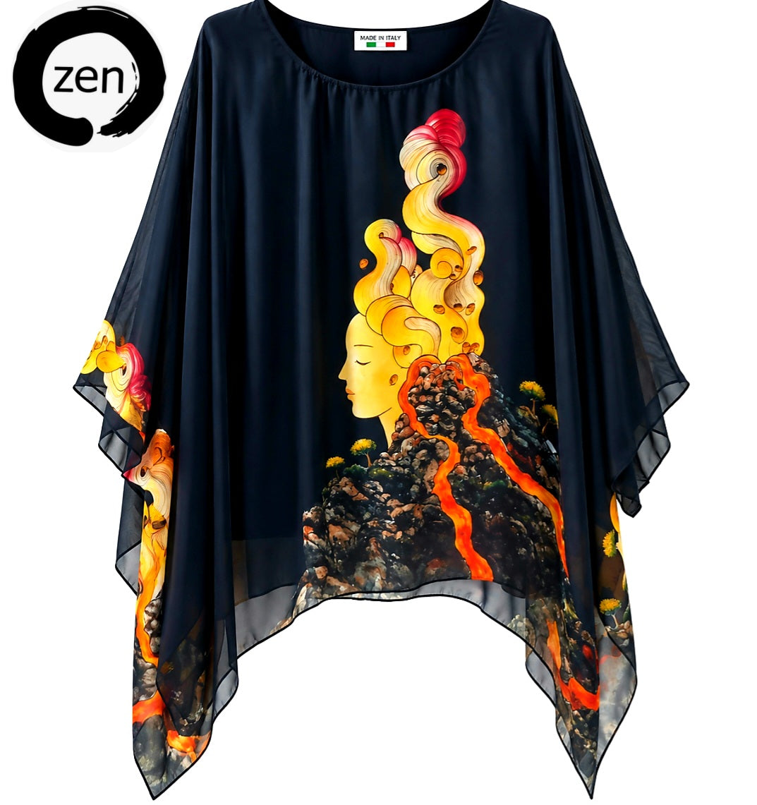 Casacca in seta Bea edizione esclusiva Zen outlet