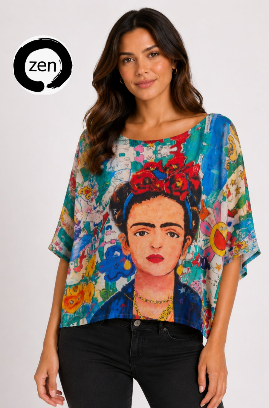 Blusa art pop.