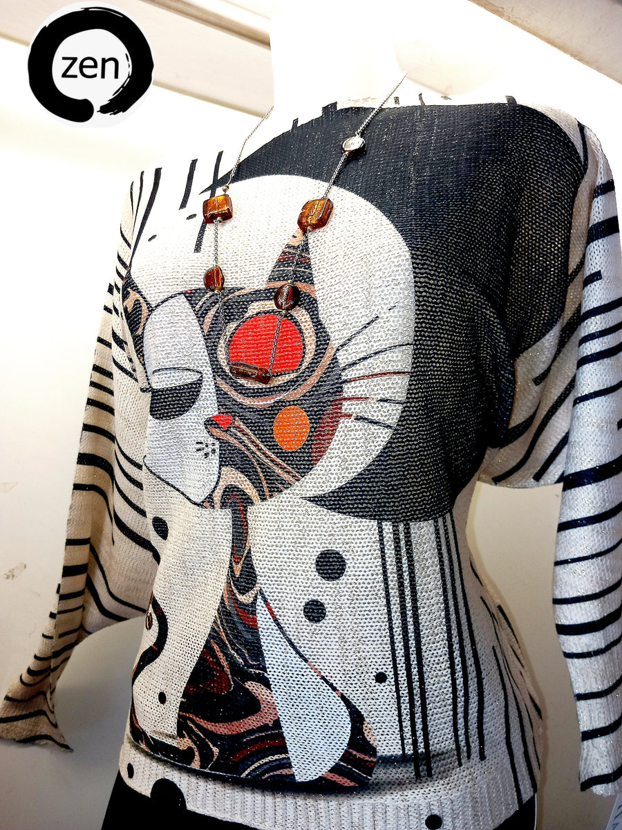Blusa art pop