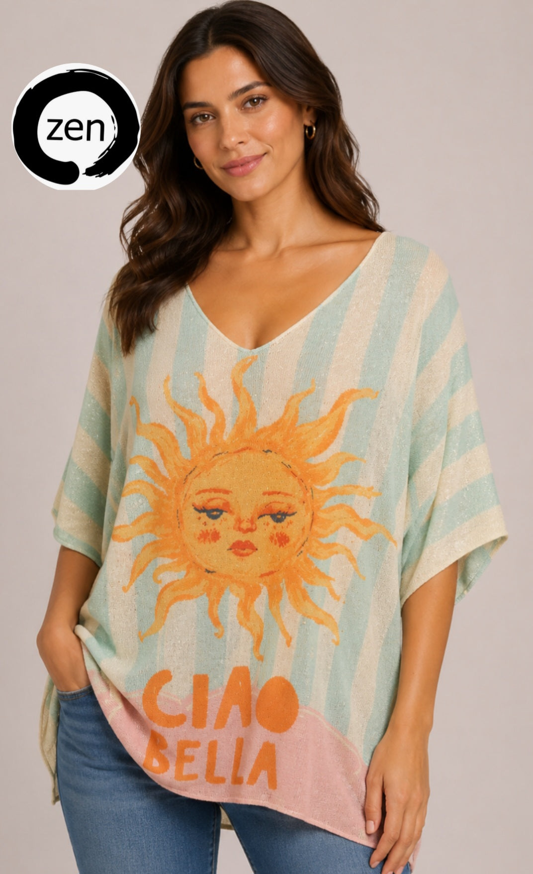 Blusa art pop.