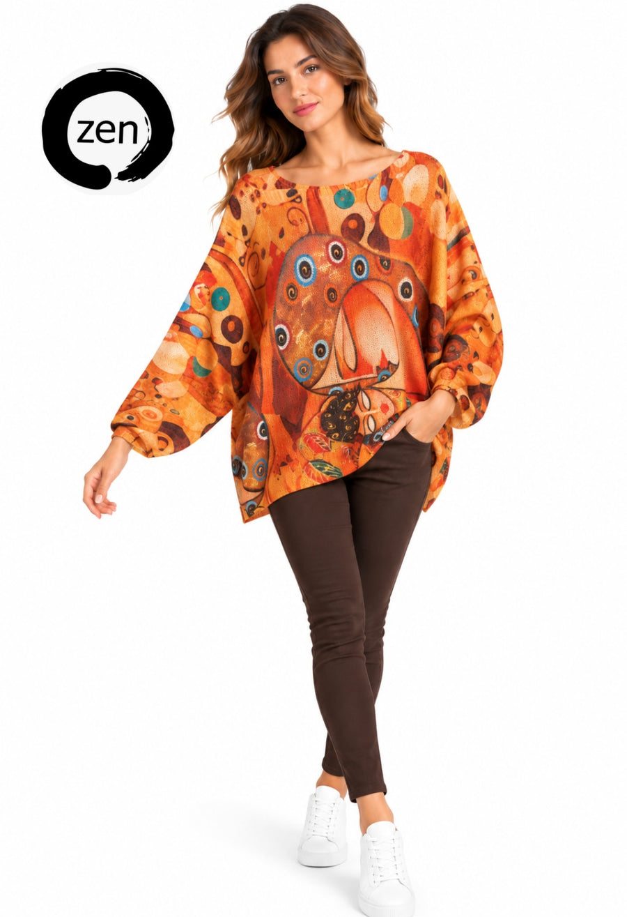 Blusa art pop