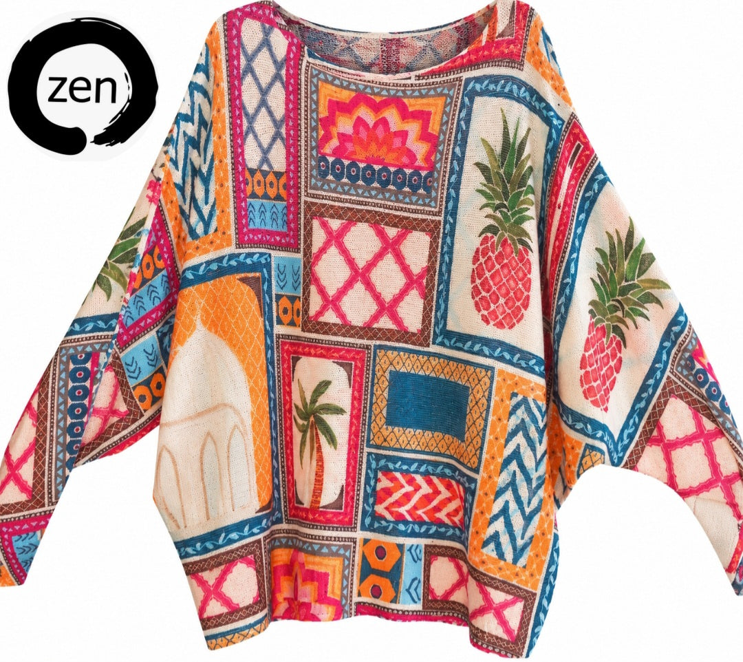 Blusa art pop