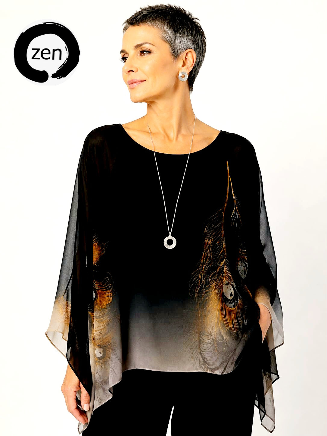 Casacca in seta Bea