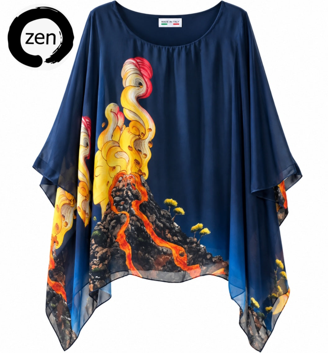 Casacca in seta Bea edizione esclusiva Zen outlet