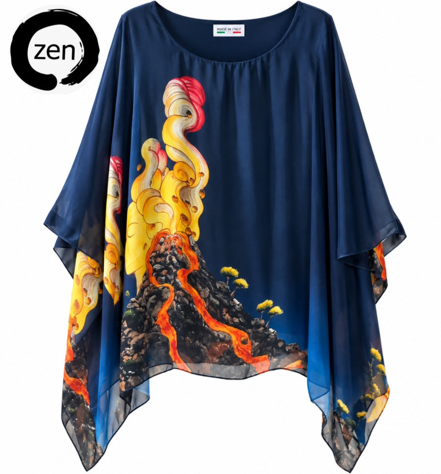 Casacca in seta Bea edizione esclusiva Zen outlet