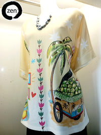 Thumbnail for Blusa art pop.