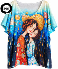 Thumbnail for Blusa art pop.