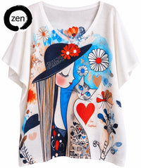 Thumbnail for Blusa art pop