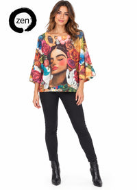 Thumbnail for Blusa art pop