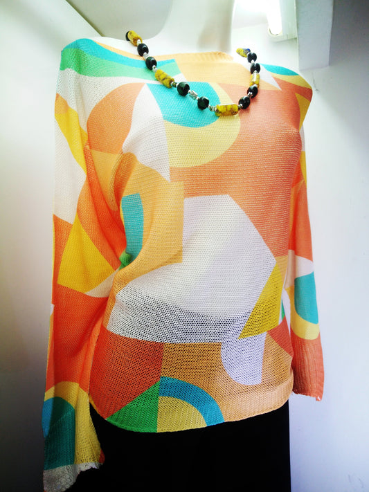 Blousa pop art - outletzenostia.it