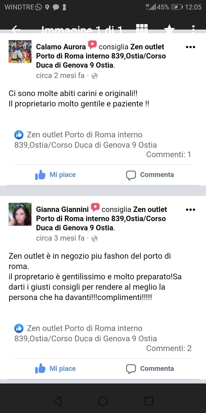 Recensioni - outletzenostia.it